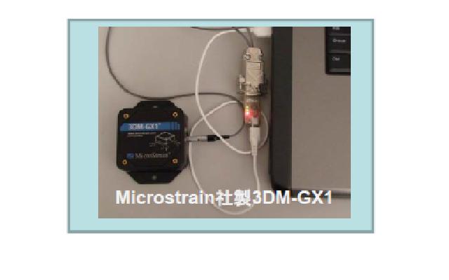 3DMGX1 RTC(MicroStrain社製 3DMGX1)