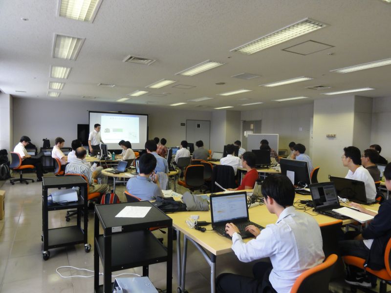 大阪工業大学RTミドルウェア講習会が行われました